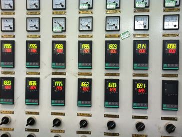 擠出機溫度控制表