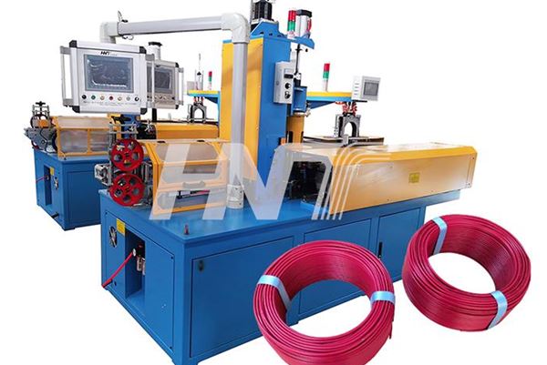 HNT1246 Cable Coiling and Strapping Machine